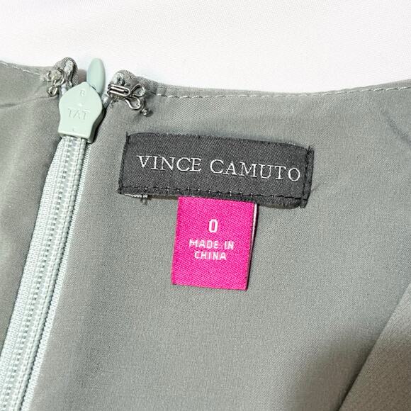 Vince Camuto Jumpsuit Ethereal Dawn Women Size 0 Smoked Sage Green Sleeveless - Picture 9 of 14